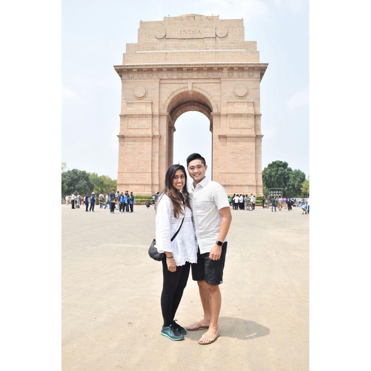 Audwin's first time in India!