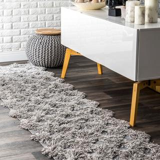 Francene Diamond Trellis Shaggy Runner