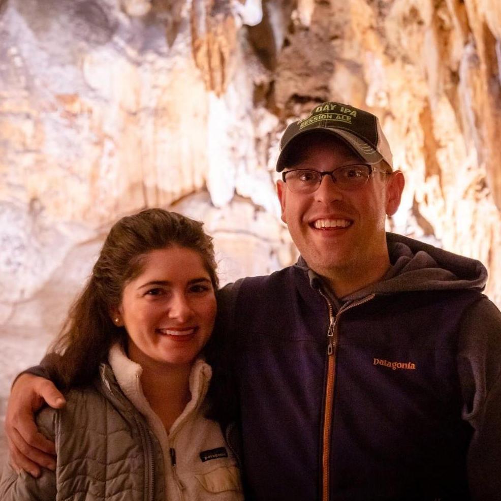 Caving in Virginia.