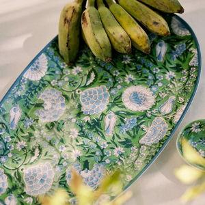 Tangier Oasis Melamine Large Platter