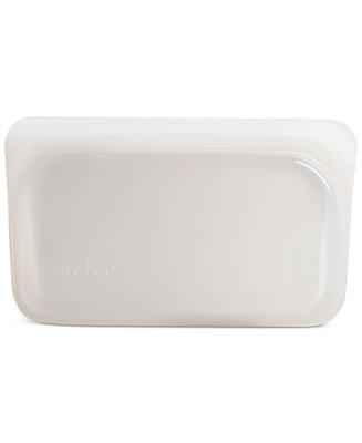 Stasherbag Reusable Snack Bag, Clear