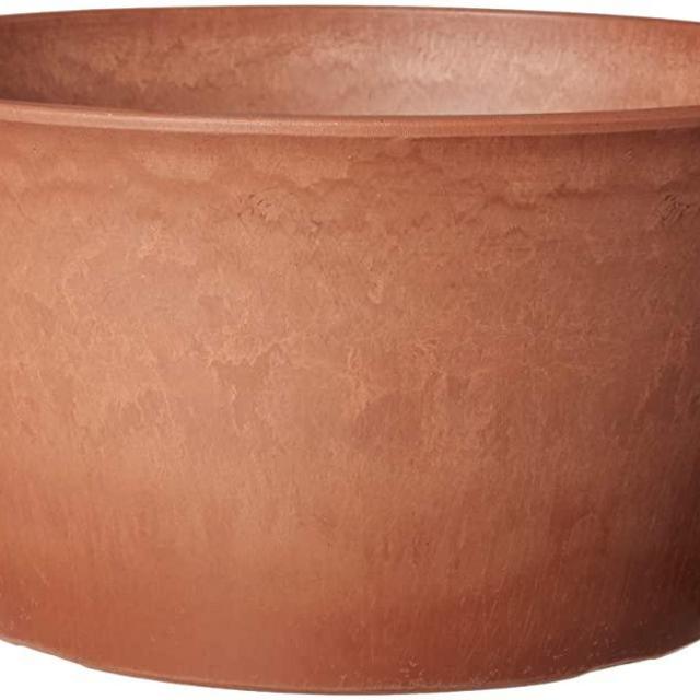 Arcadia Garden Products TD25TC PSW Sleek Bulb Pan, 10 by 5-Inch, Terra Cotta