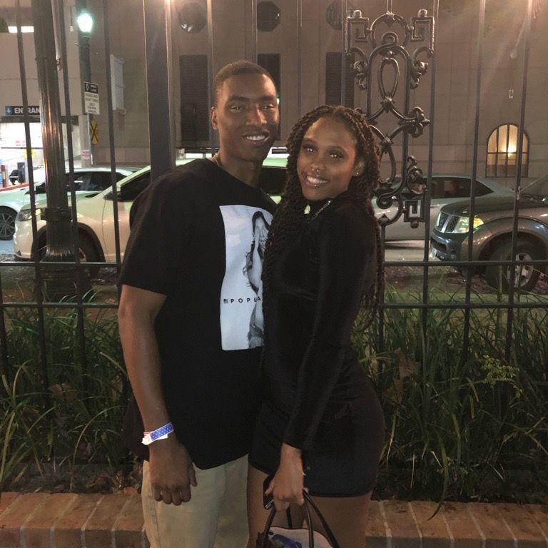 Our first time hanging out outside of work - NYE 2019