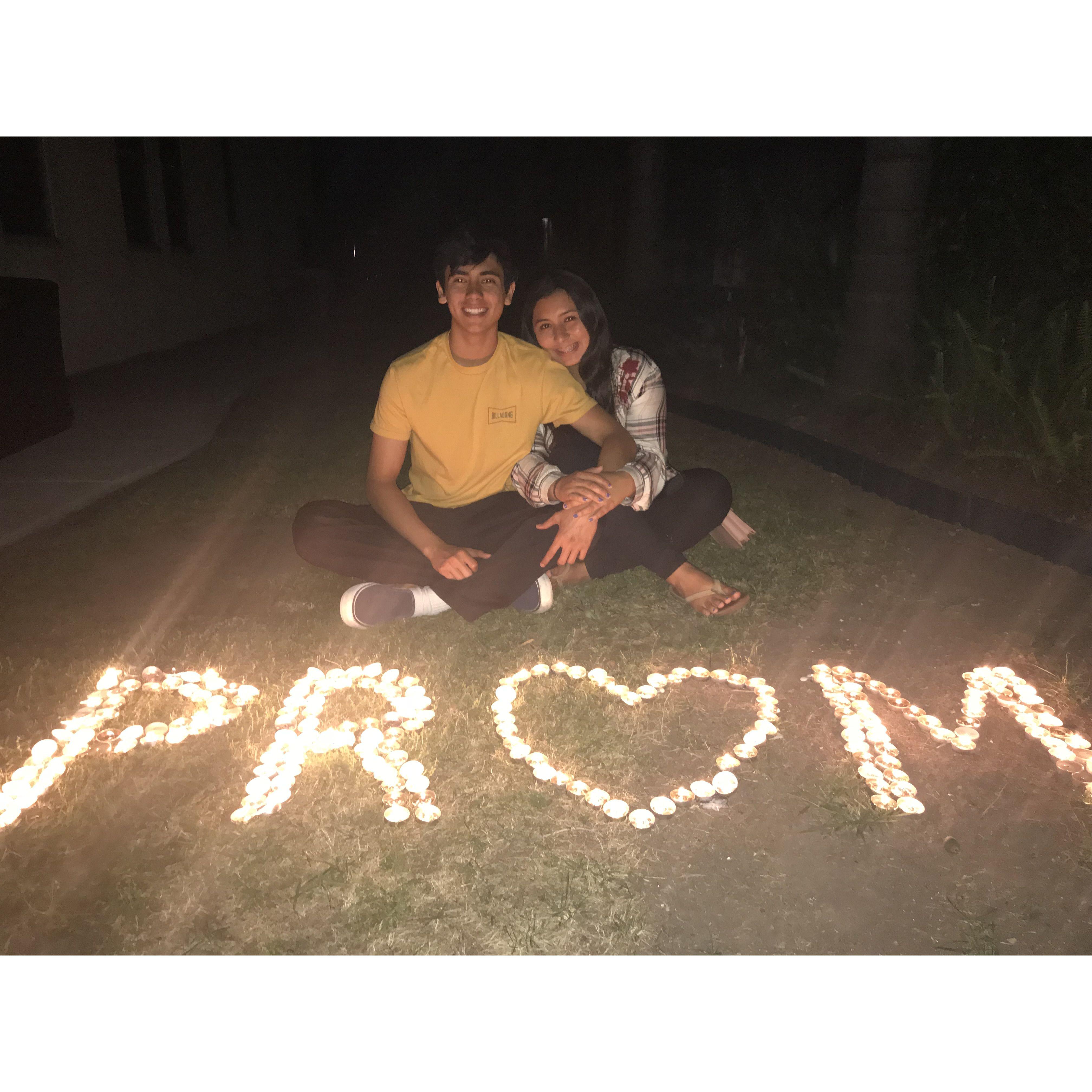 4.13.2018 -When Tommy asked me to Prom <3