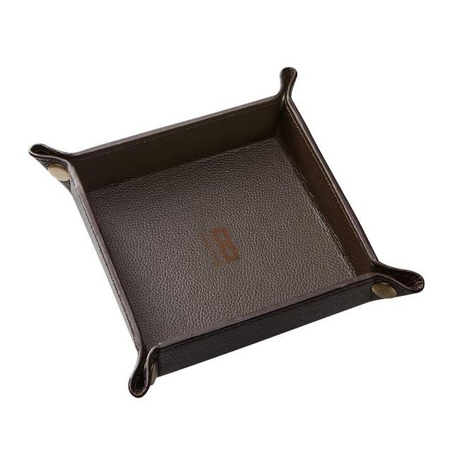 Leather Grant Catchall, Brown - Small