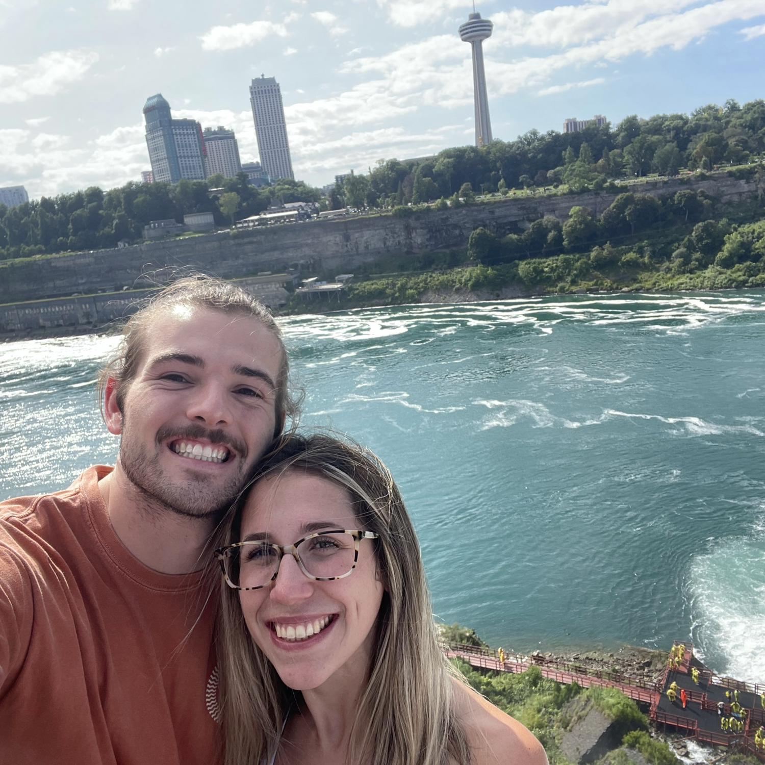 Quick stop at Niagara Falls on our way to a Billy Joel concert