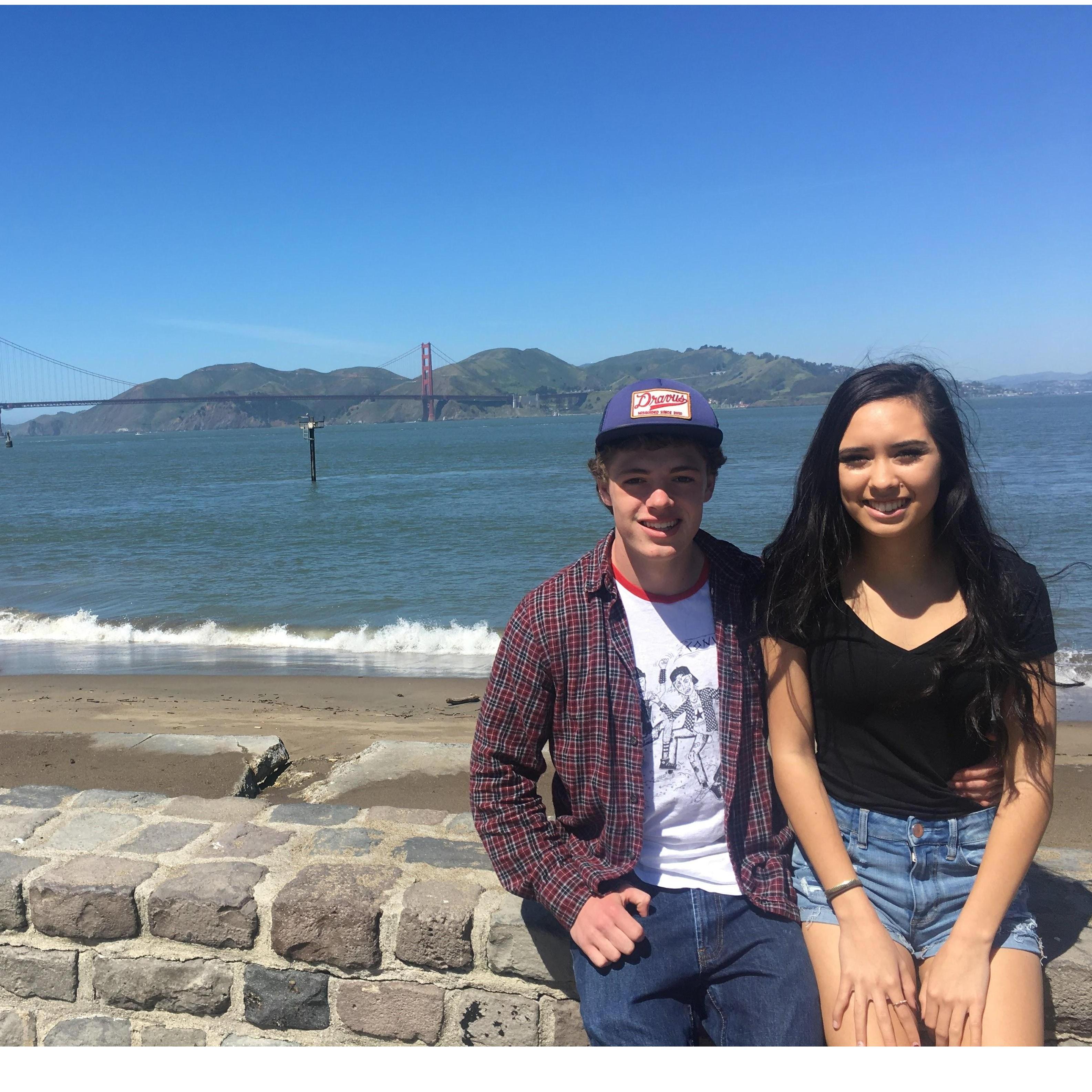 San Francisco, Golden Gate Bridge 2017