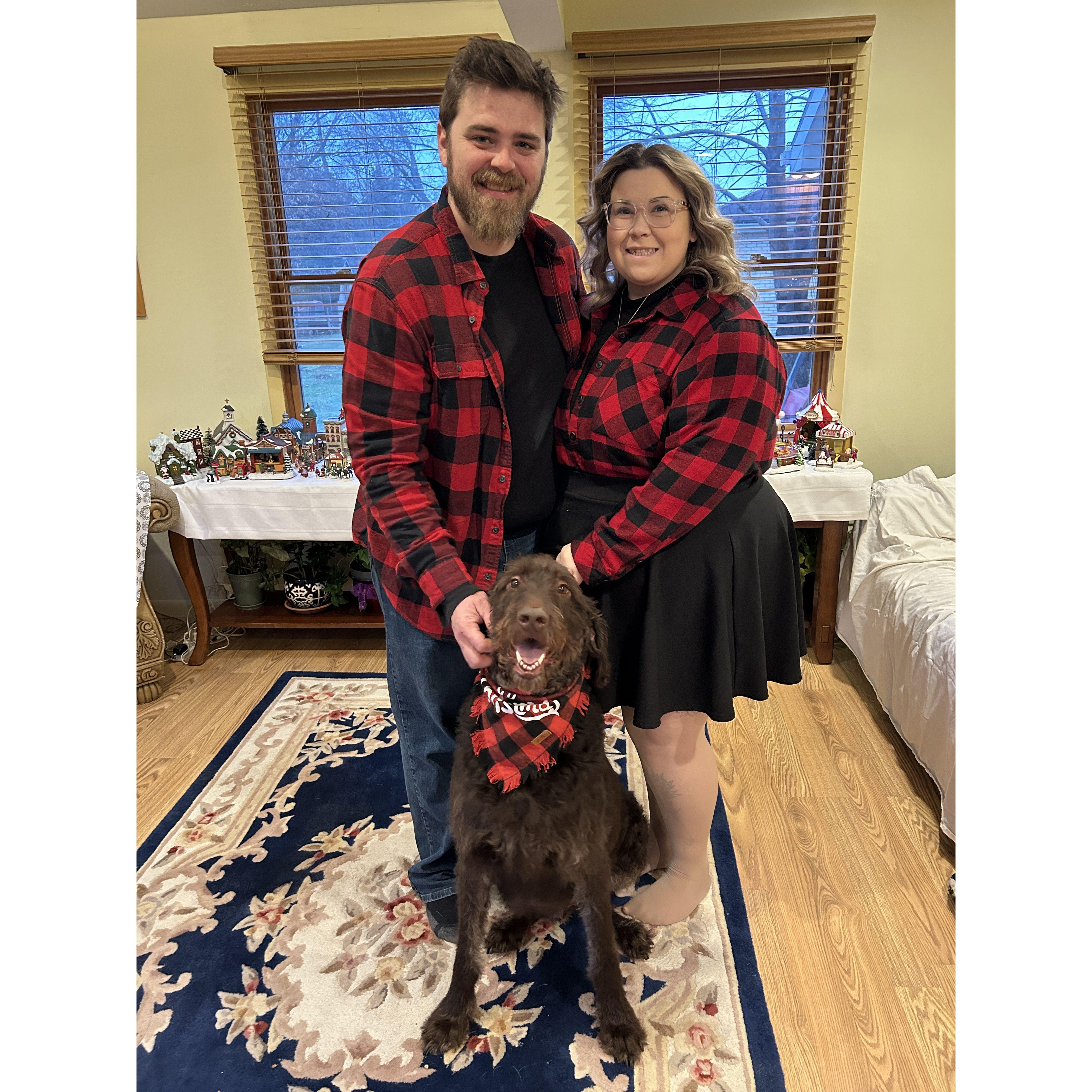 Our first Christmas engaged!