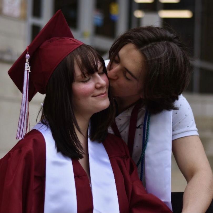 We graduated high school 2021