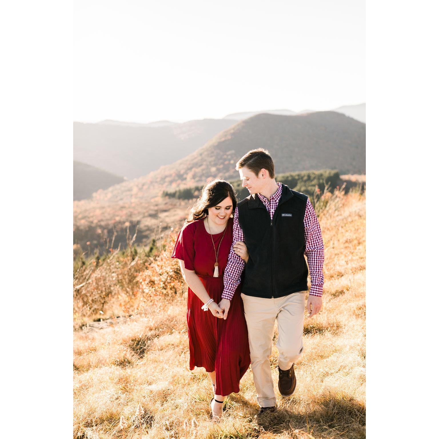 Engagement photos in the mountains.
Photographer: Amber Hatley Photography