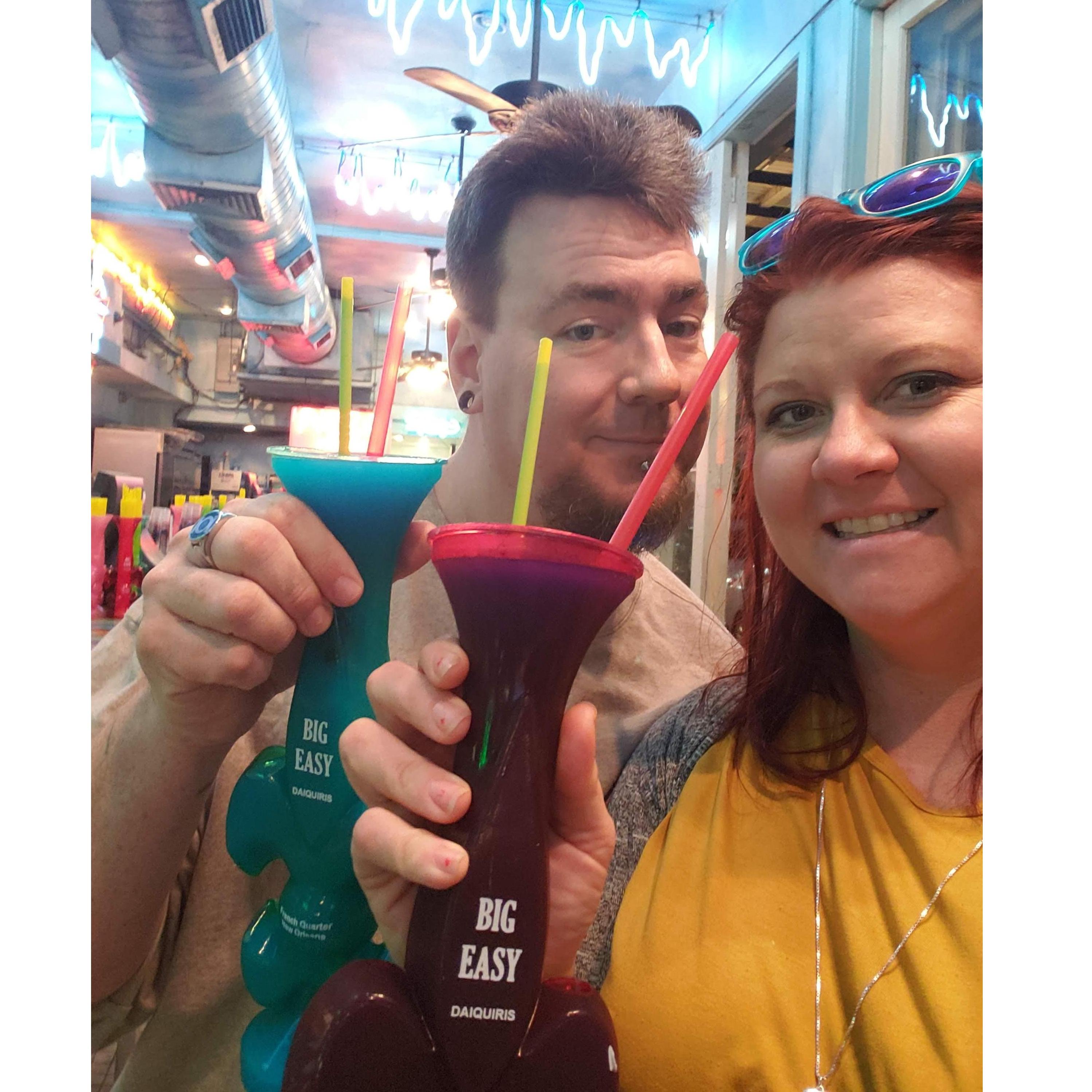 Adult slurpies in New Orleans