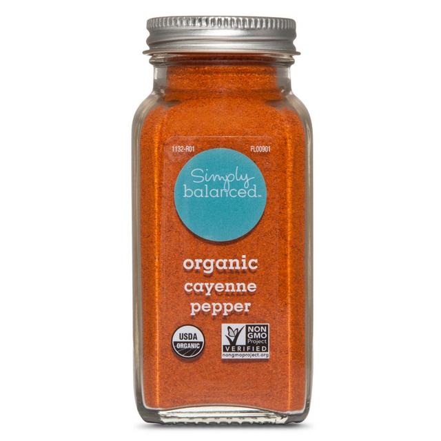 Organic Ground Cayenne Pepper - 2.8oz - Simply Balanced™