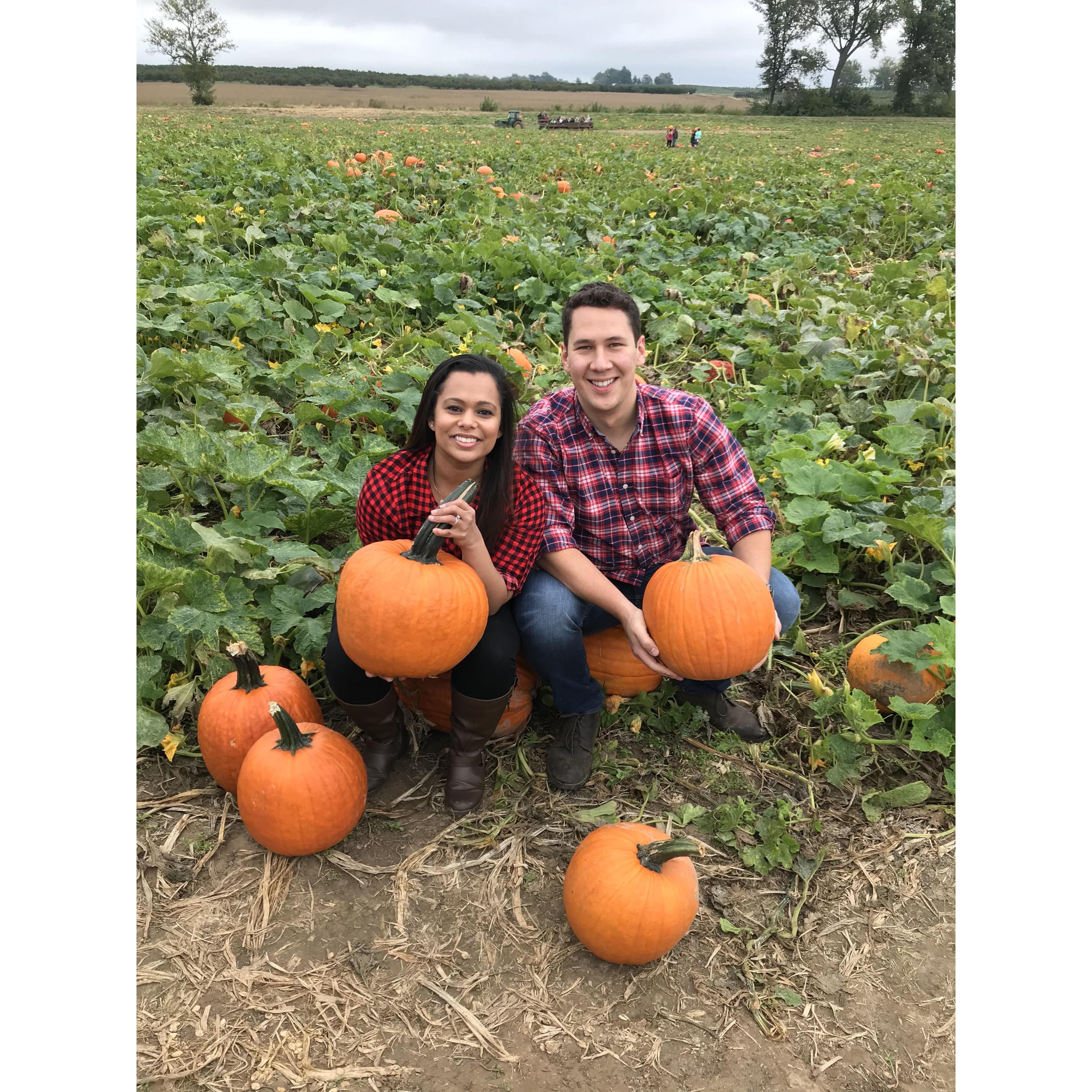 The one with the pumpkin