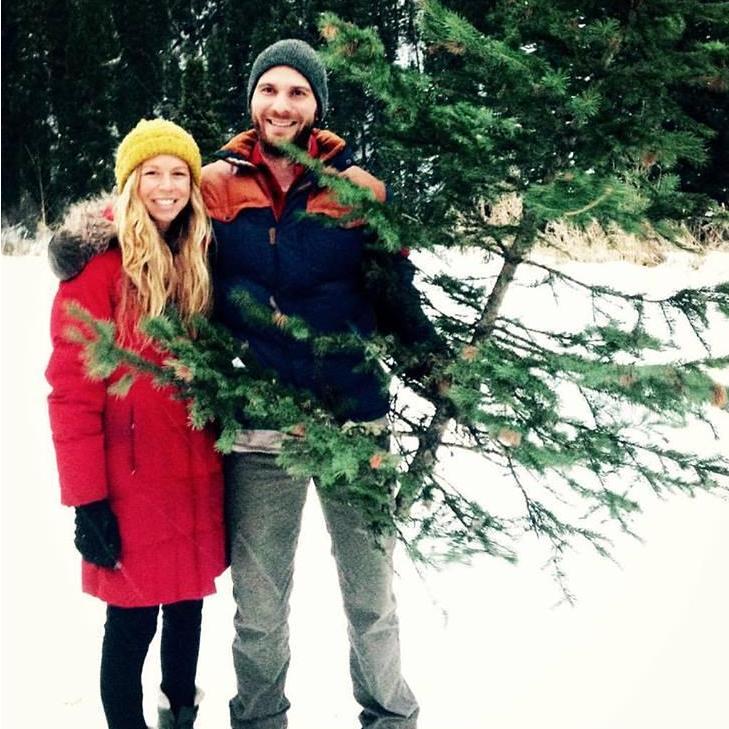 Our Christmas tree cutting down tradition was started on this day. Our trees have gotten better and taller over the years.