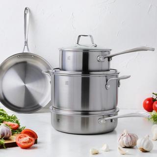 Spirit Tri-Ply 7-Piece Cookware Set