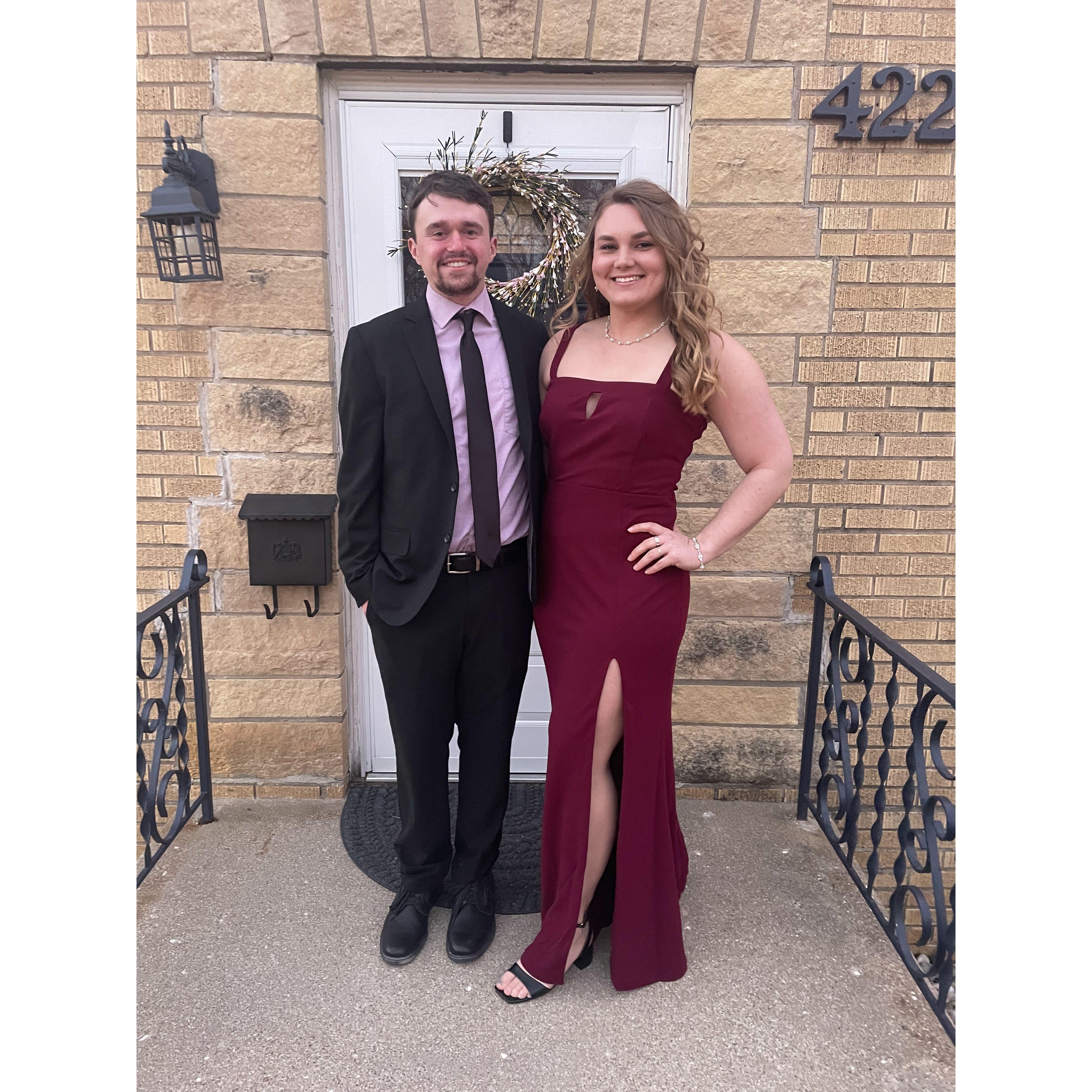 Last Med Prom Together!