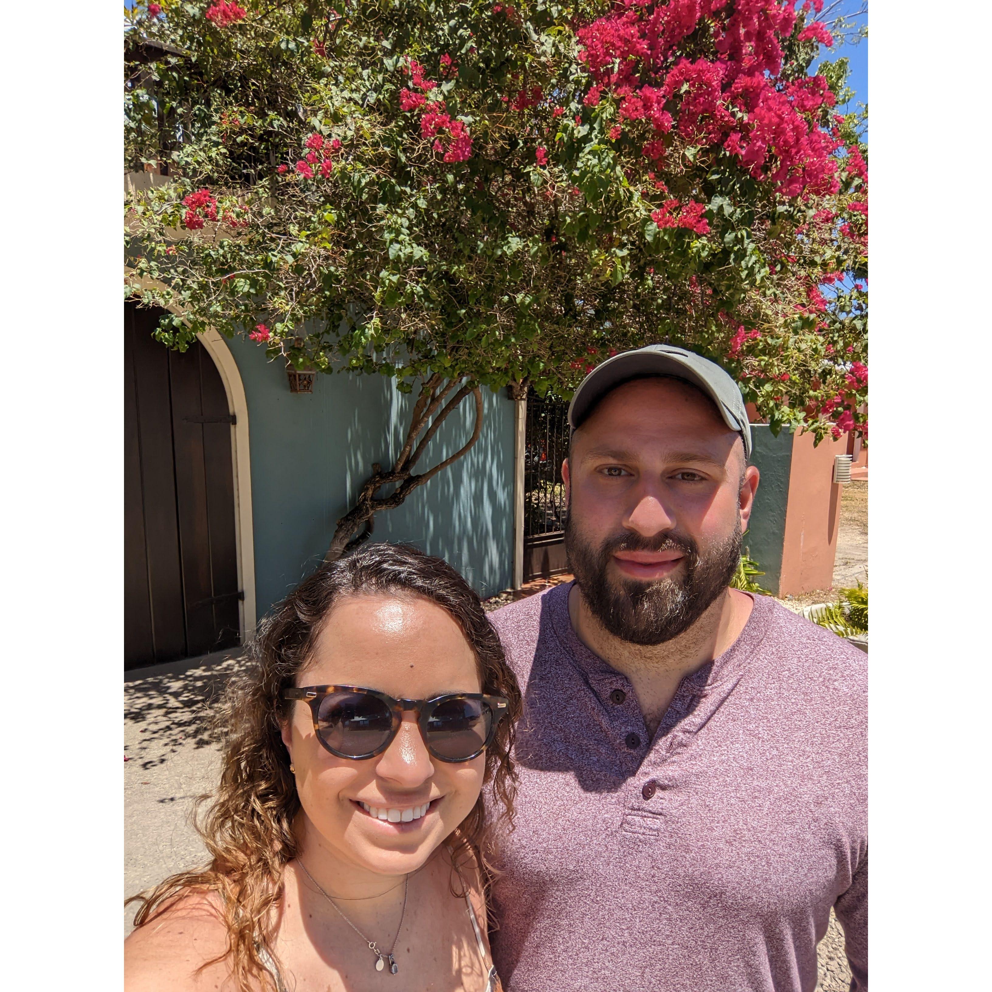 Our first anniversary + birthdays celebration in Puerto Rico
