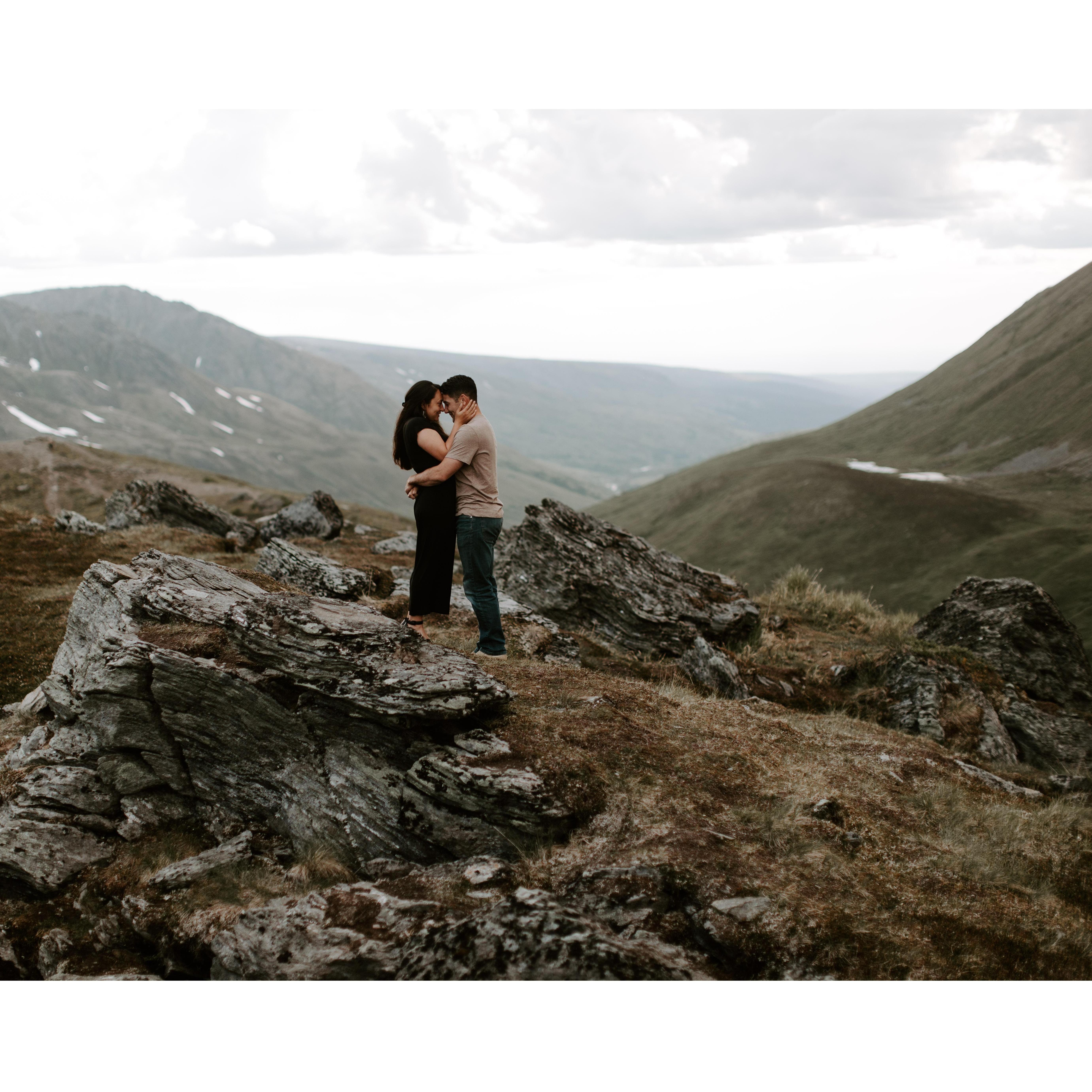 Engagement Photos at Hatcher Pass, Alaska.
PC: Sarah French