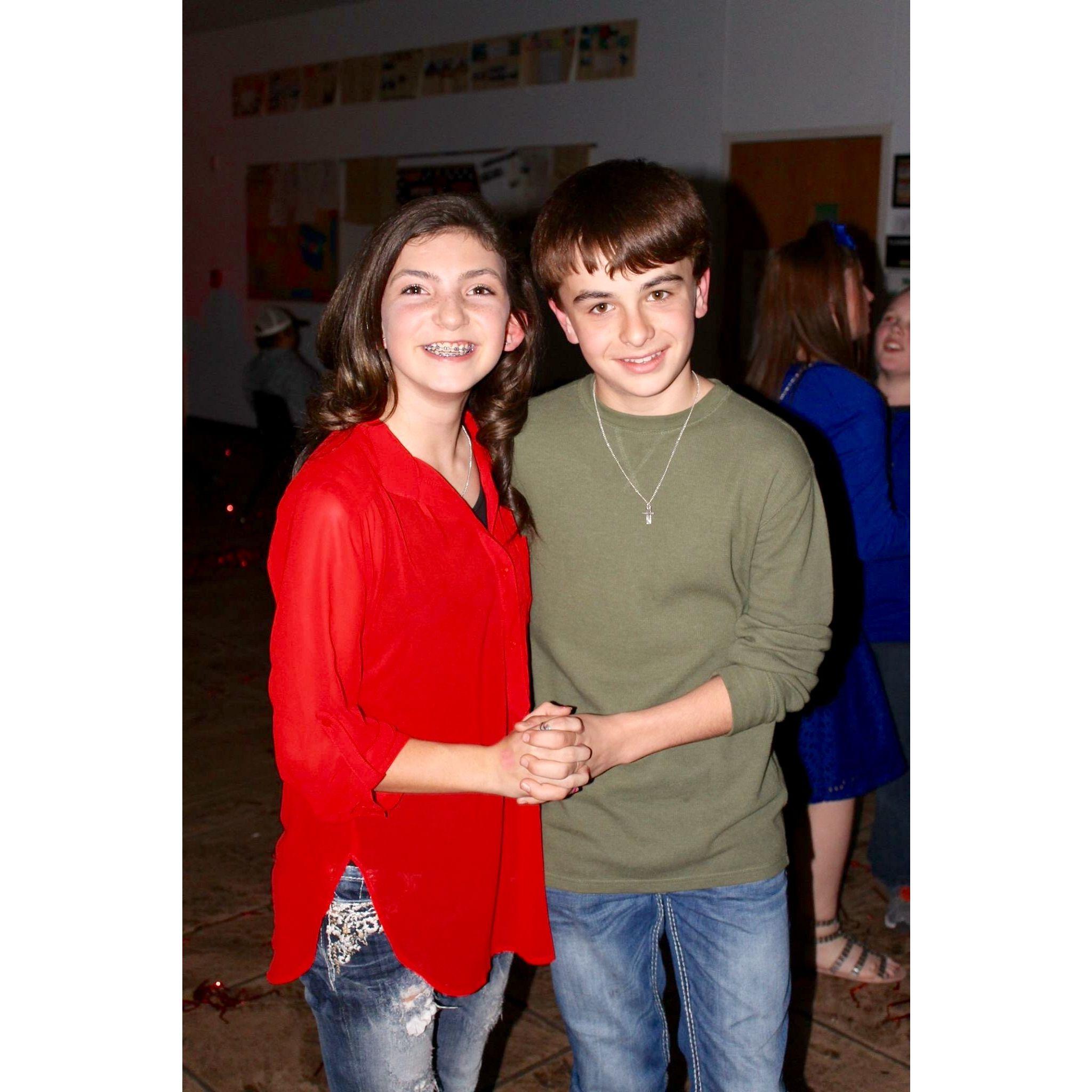 Our very first dance!