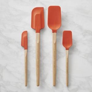 Williams Sonoma Silicone Spatulas, Set of 4, Paprika