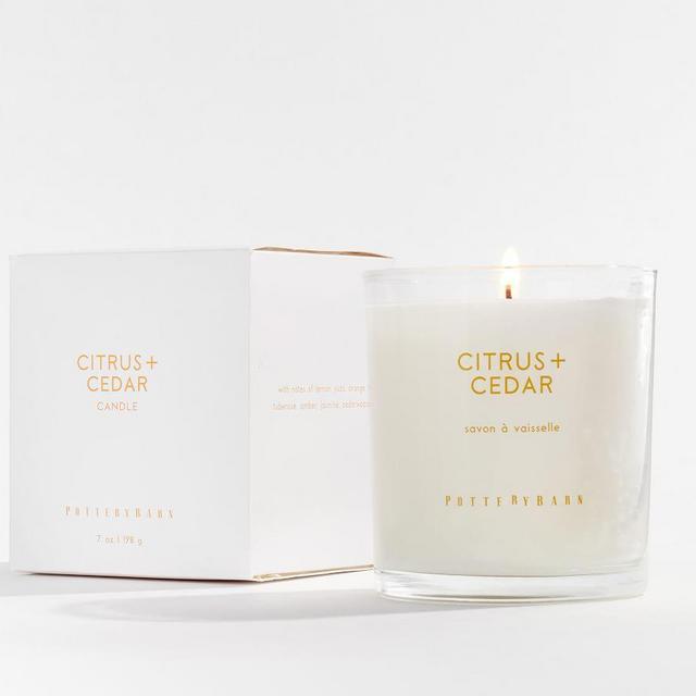 Homekeeping Homescent, Citrus + Cedarwood, Small Candle
