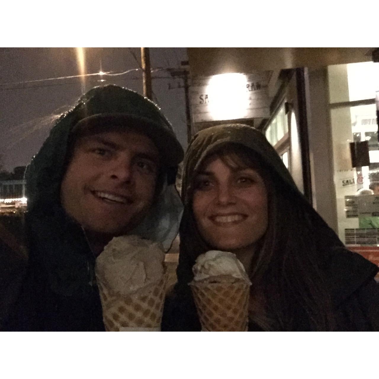 Salt N' Straw ice cream in Portland, Oregon