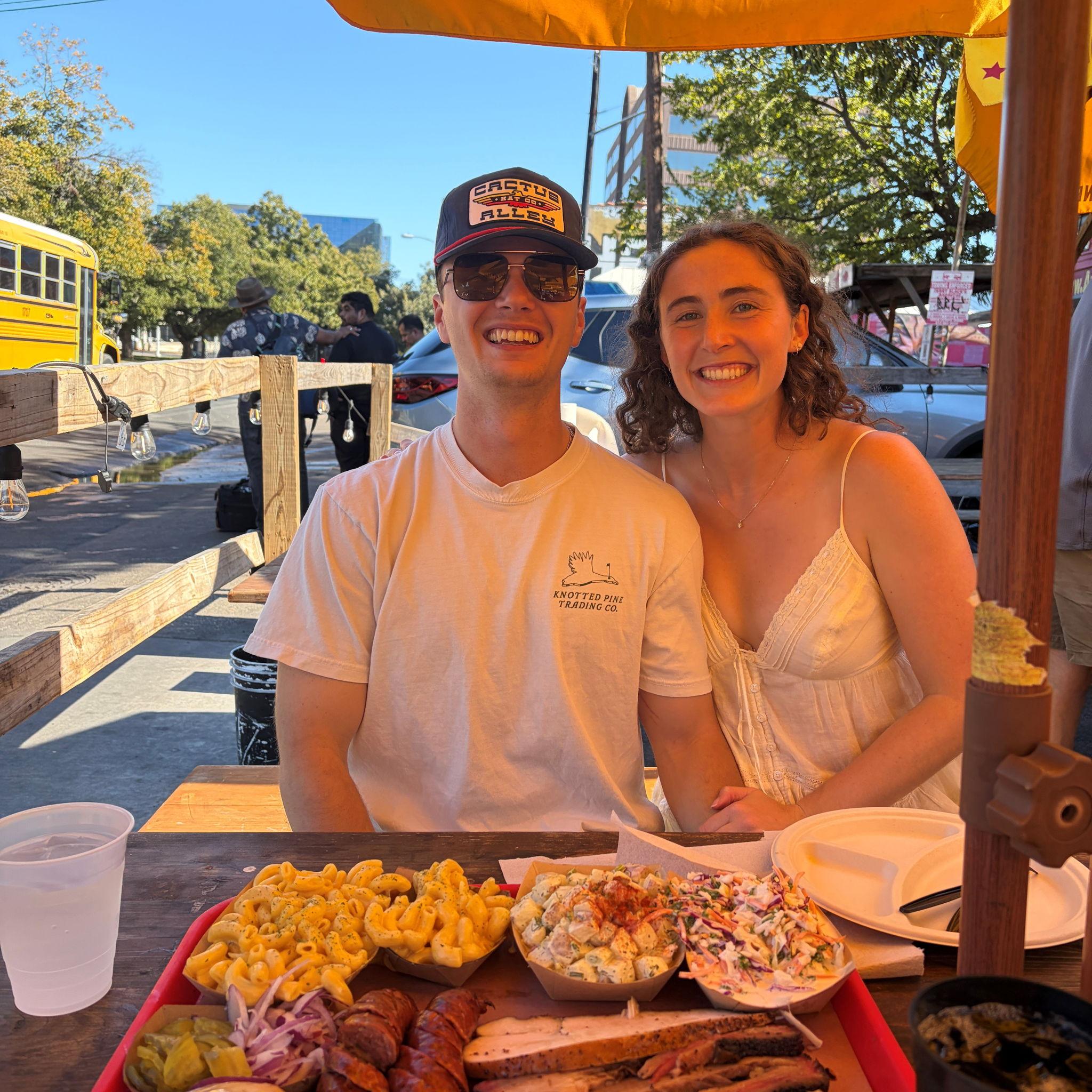 Our favorite bbq at Terry Blacks