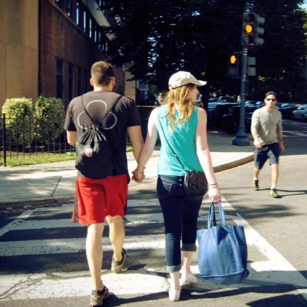 Strolling in Columbia Heights, DC, where it all began.