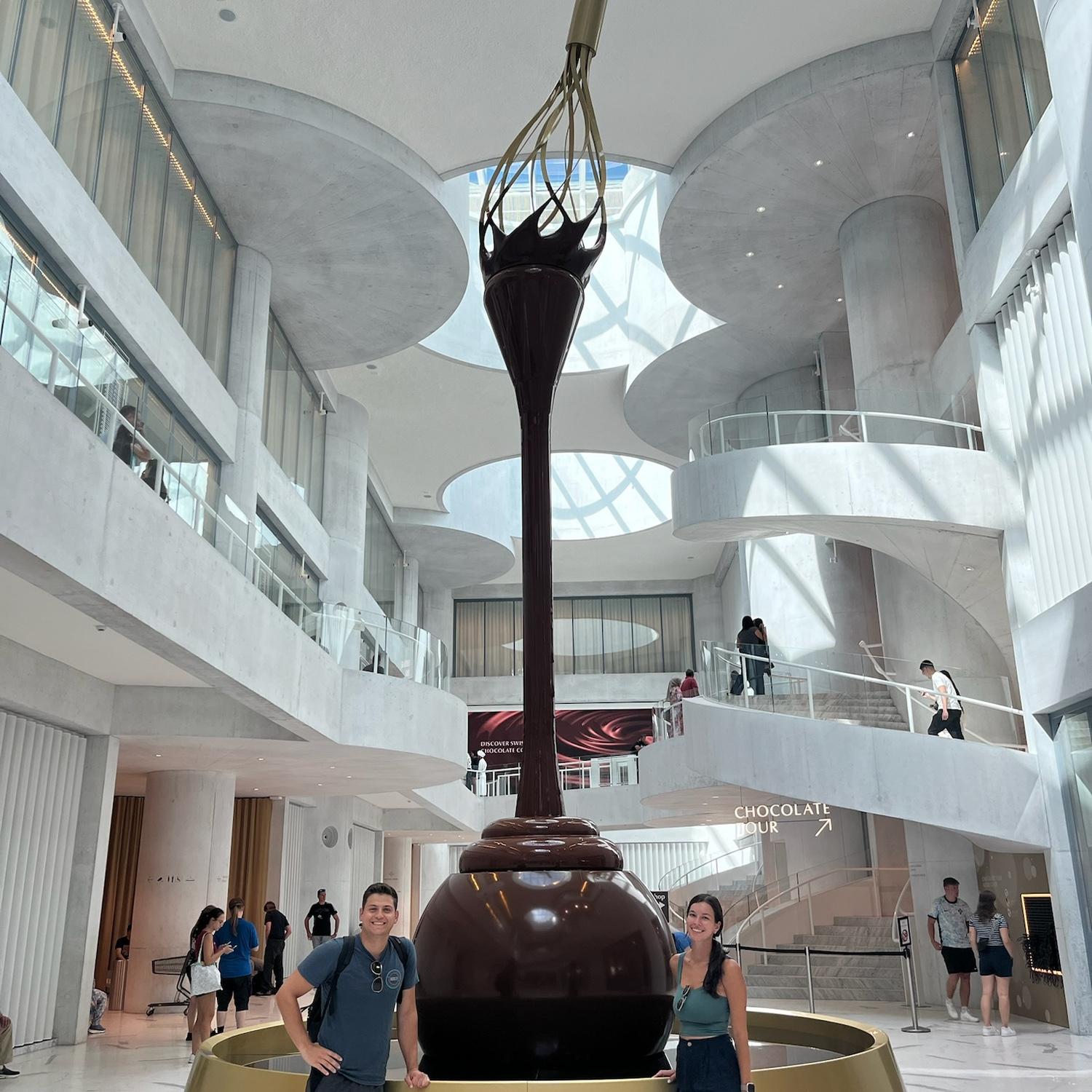 Lindt Chocolate Museum in Switzerland!