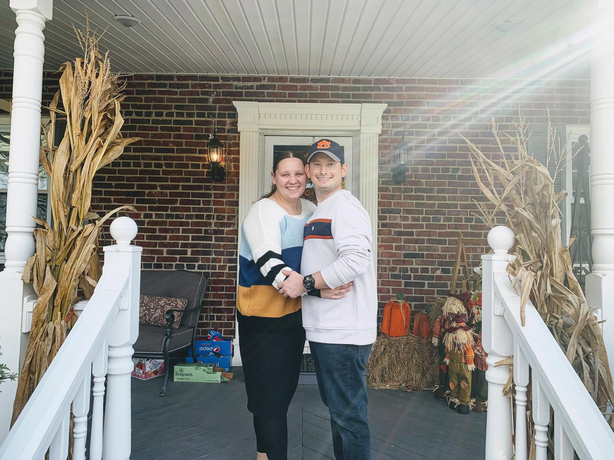 Our first Thanksgiving together