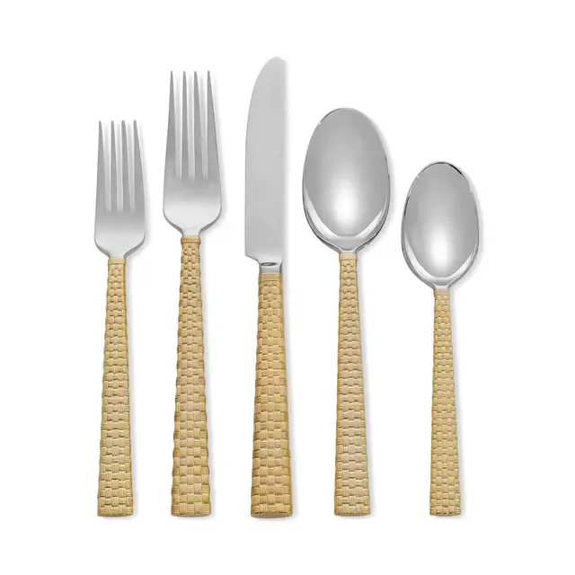Michael Aram Palm Gold 5-Piece Place Setting