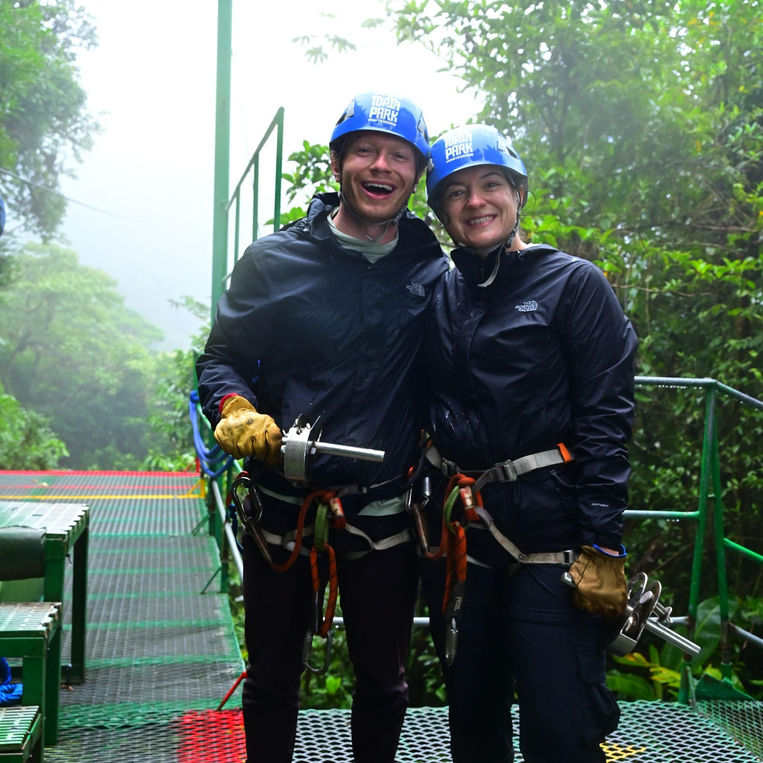 Ziplining in Costa Rica
