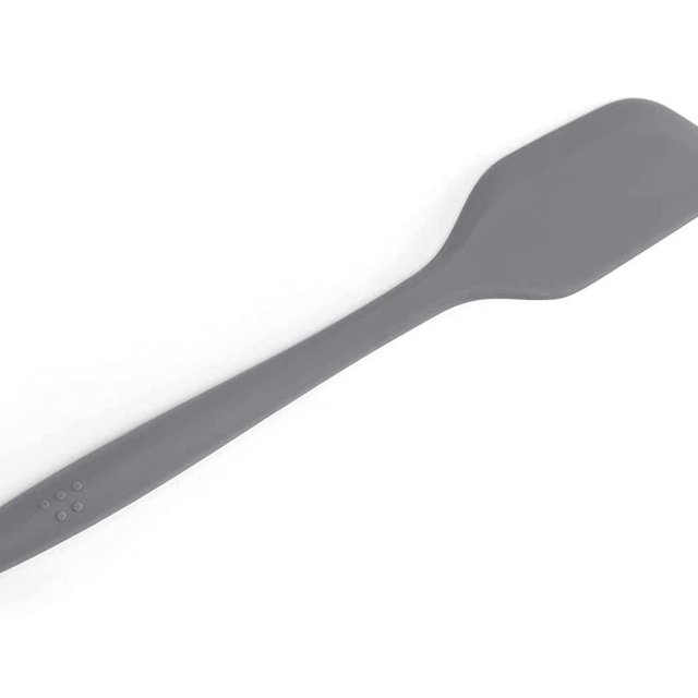 Misen Silicone Spatulas For Nonstick Cookware - Rubber Kitchen Spatula - Large Heat Resistant Cooking Spatula - 11 inch, Gray