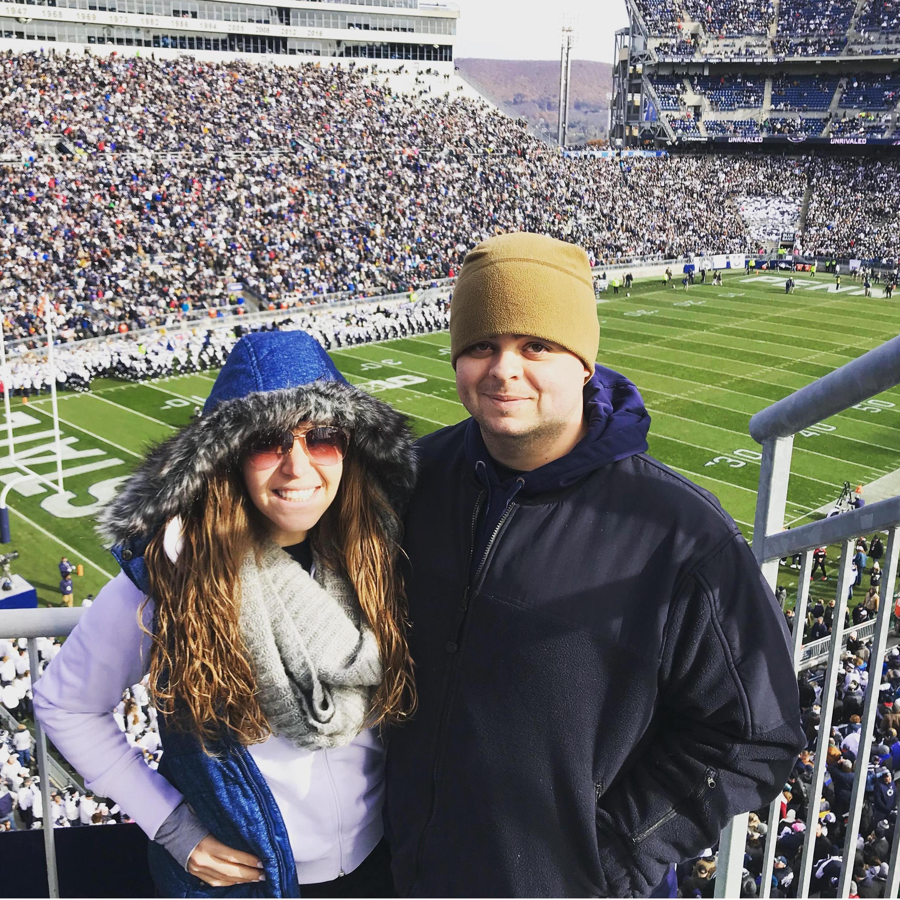 Jessica's favorite team! We are!