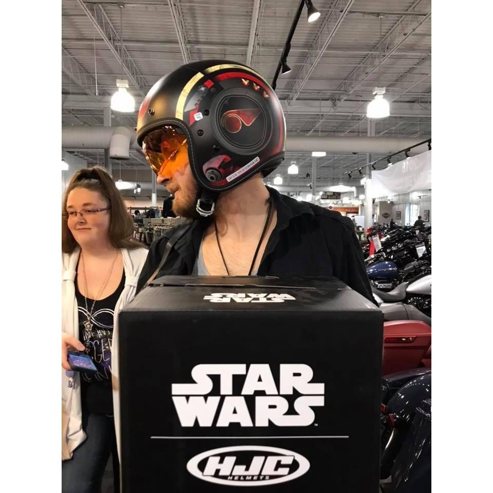 Groom's Official First Motorcycle.