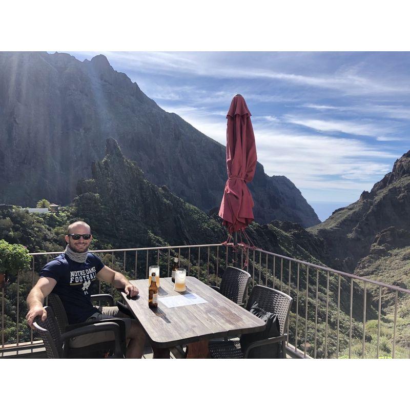 Masca, Tenerife | The only thing better than an ice-cold beer, is an ice-cold beer in a frozen mug with mountain views.