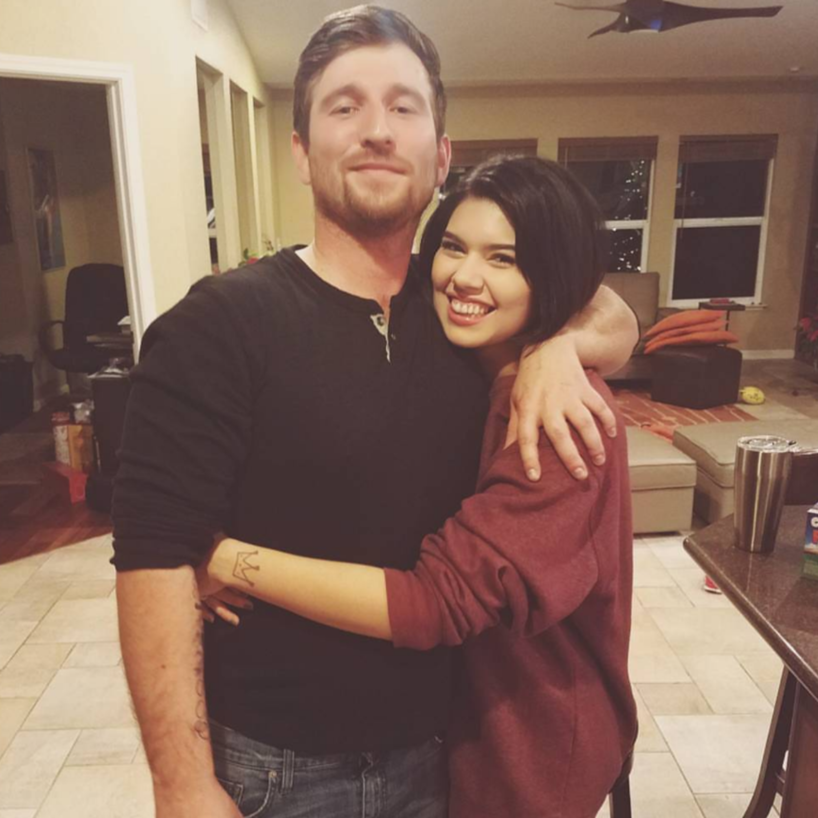 We were brand new, and this was our first Christmas together!