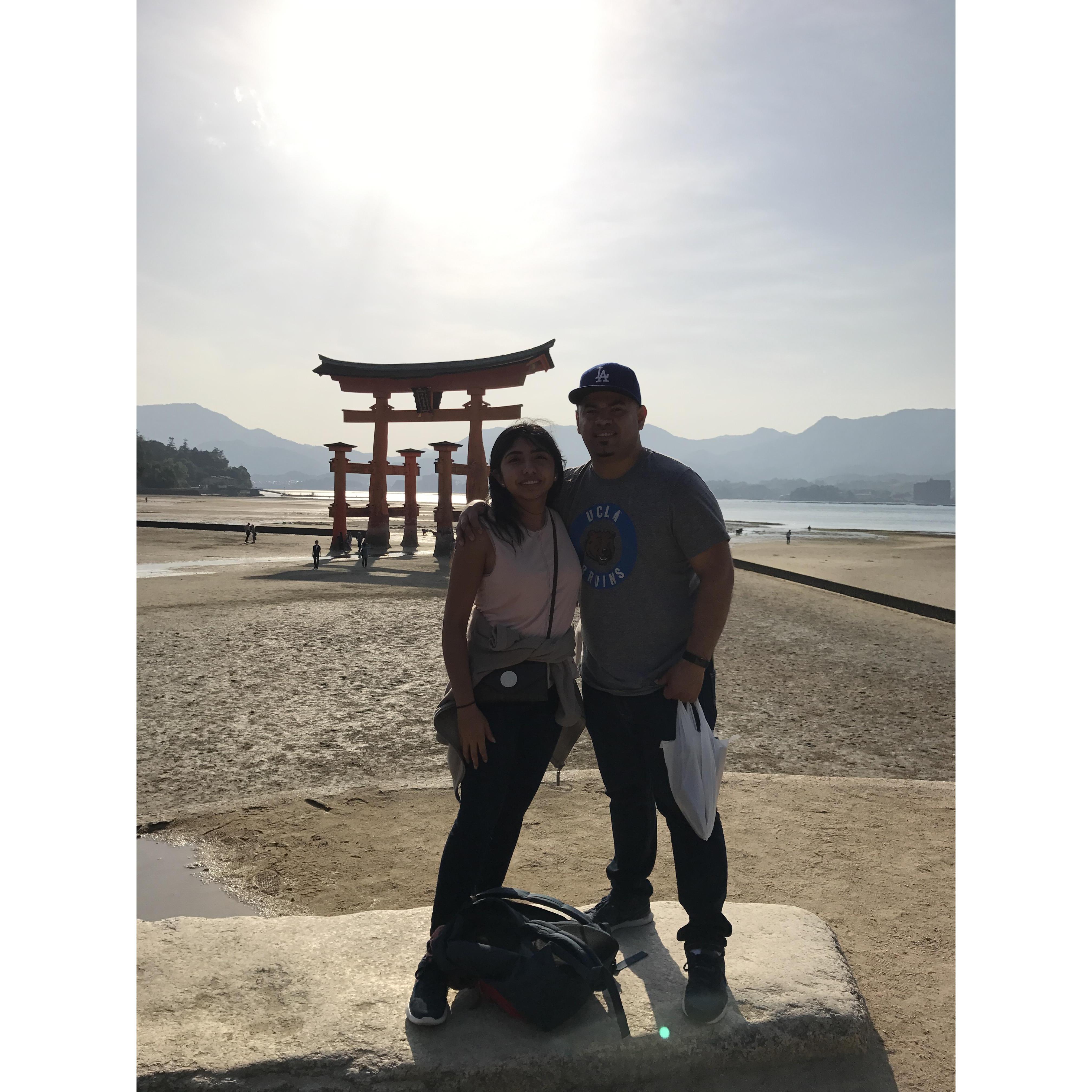 In Japan the Land of the Rising Sun!