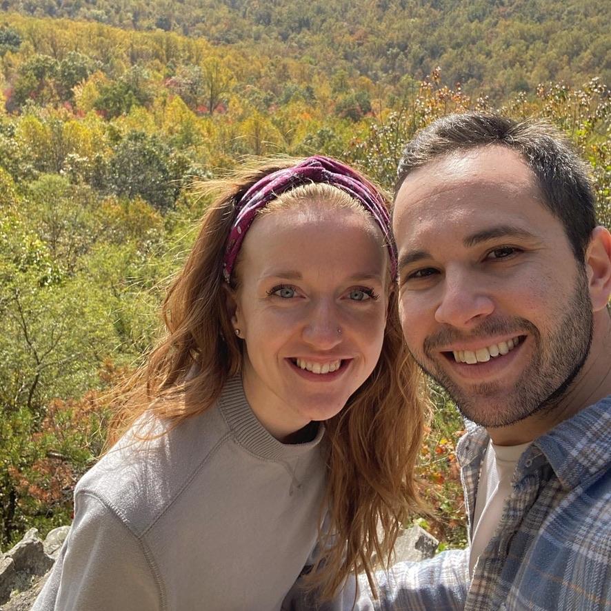 Hiking in the Shenandoah Mountains