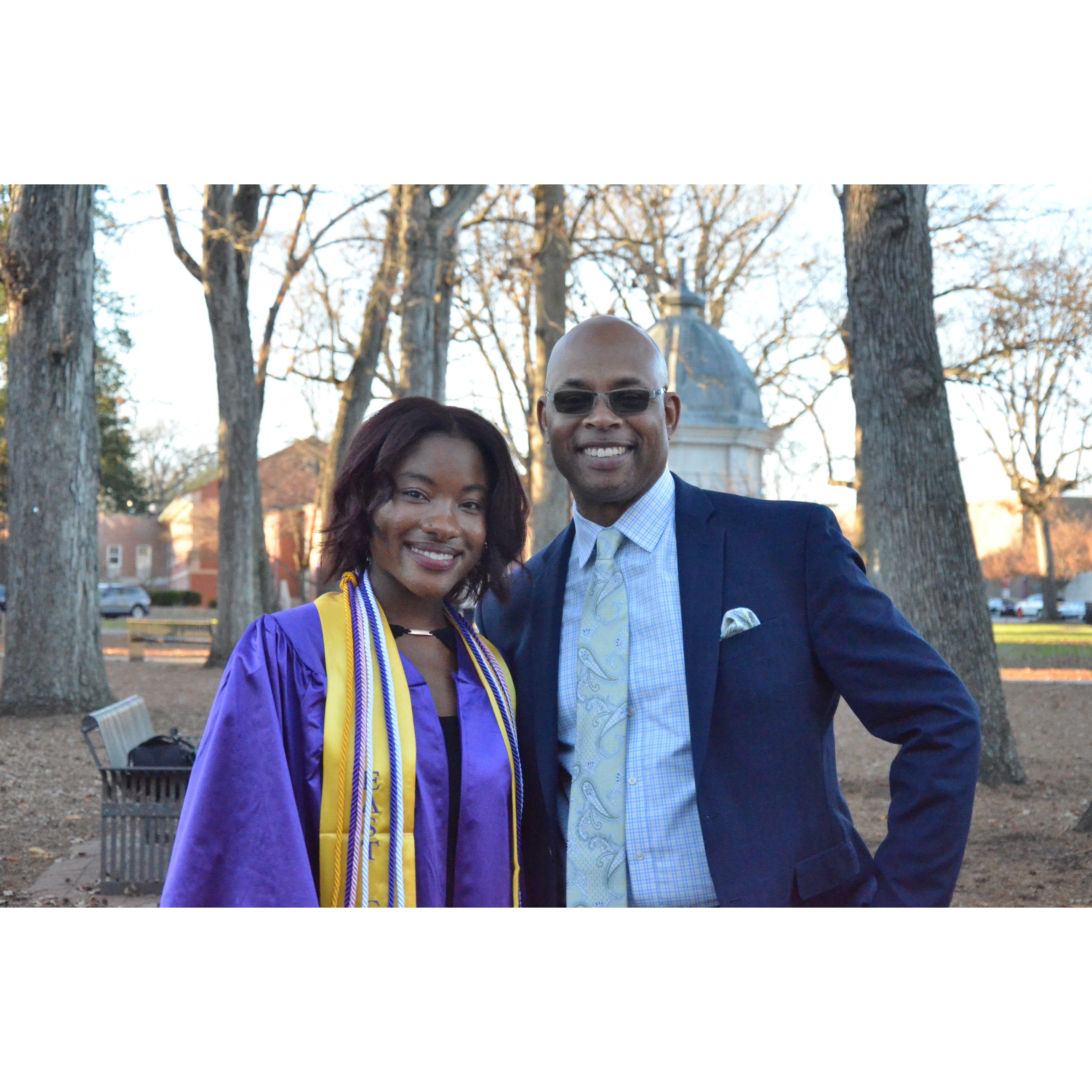 Nia's graduation day December 2023