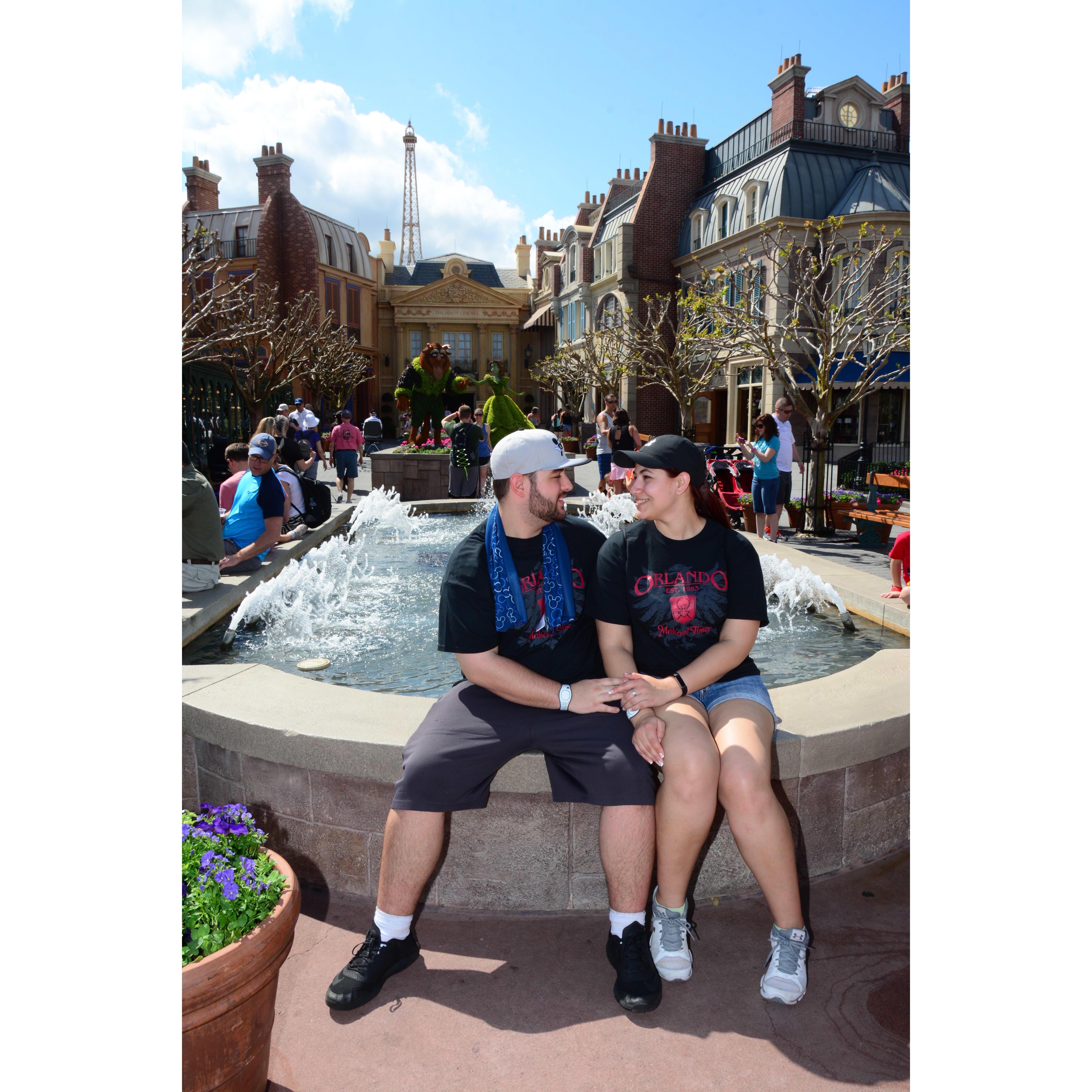 Disney World for out 7th Anniversary