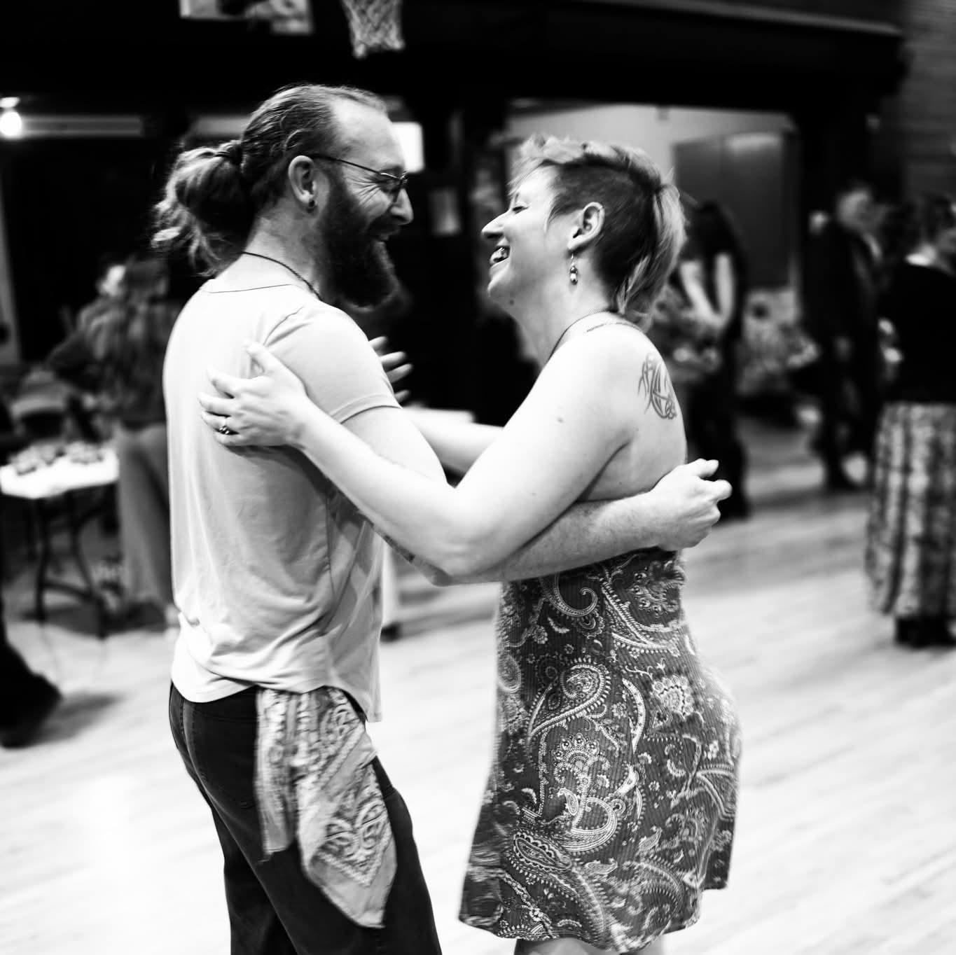 Our contra habit is still going strong! We make it out to the Old Farmer's Ball at Warren Wilson College about once a month.
