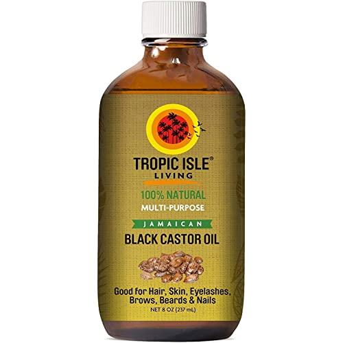 Tropic Isle Living - Jamaican Black Castor Oil - Plastic PET Bottle (8 ounce)