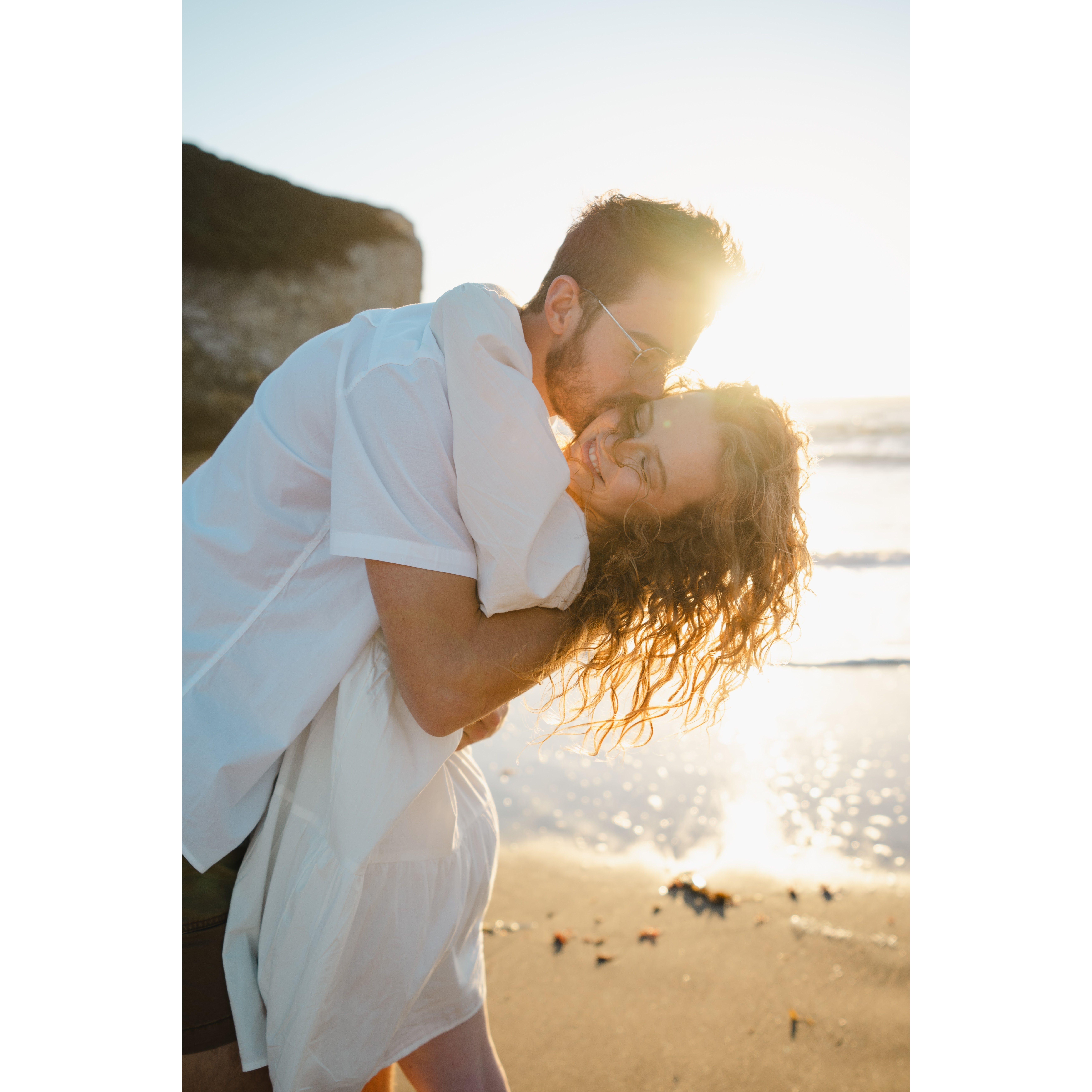 Our engagement photos- Sept. 3, 2022- Taken by Nick Hesler- Davenport, CA