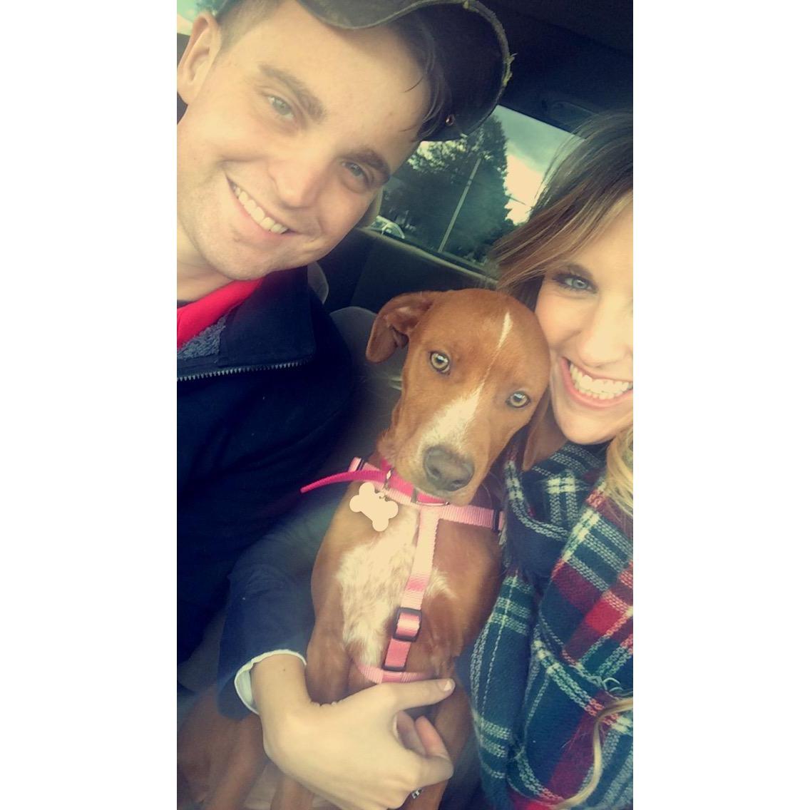 Our first big purchase together - Baby EmmaJean!