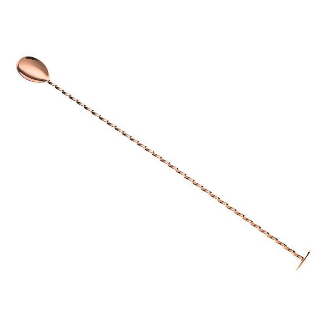 Barfly Muddle Bar Spoon, Muddler 15 3/4" (40 cm), Copper