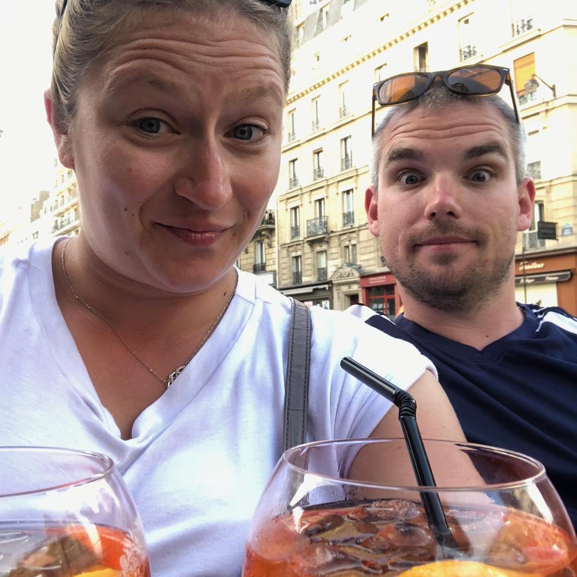 The drink of our European vacation? Aperol Spritz.
