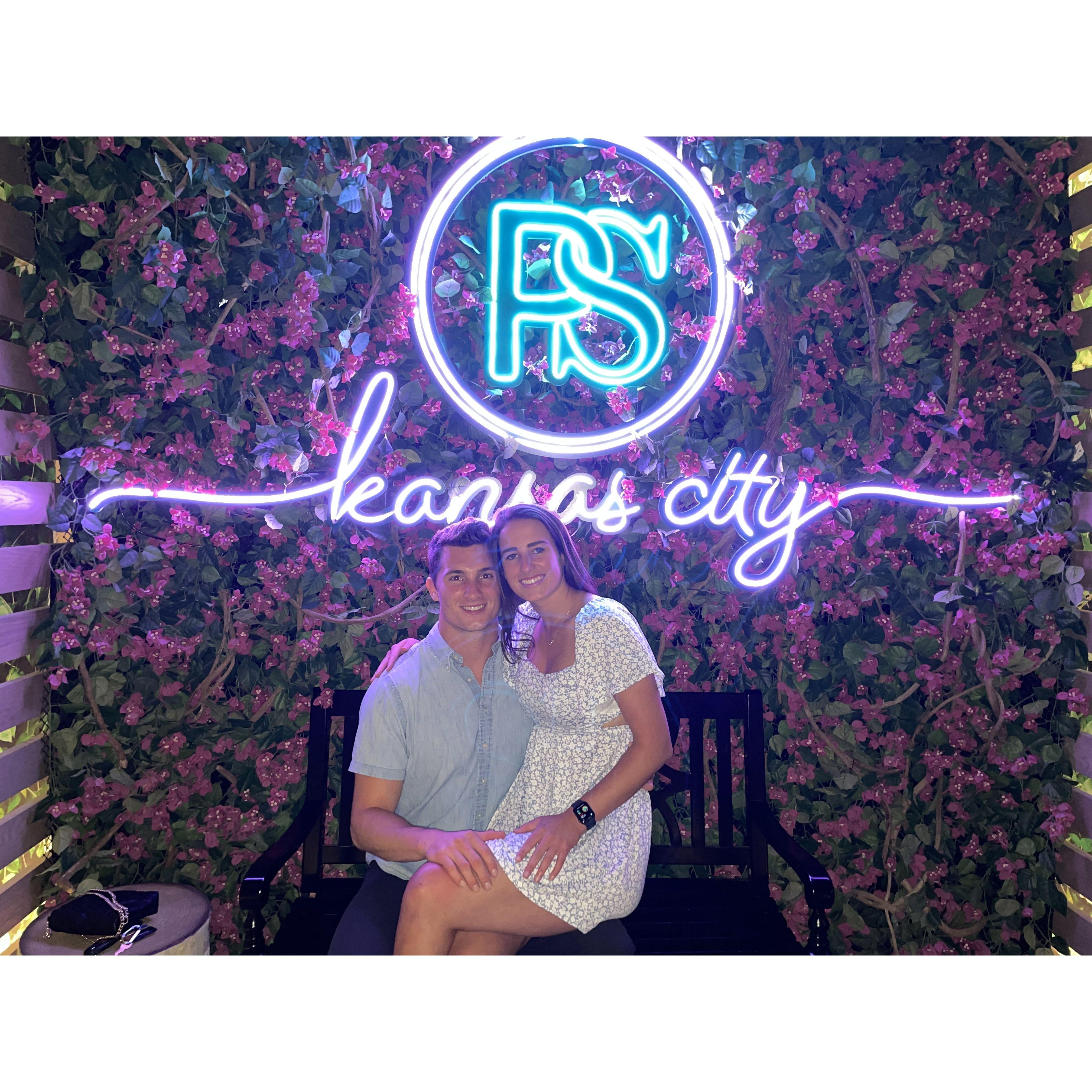 First year anniversary dinner