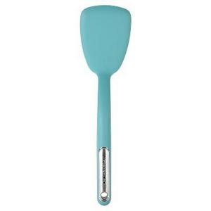 KitchenAid Silicone Short Turner Spatula Aqua Sky
