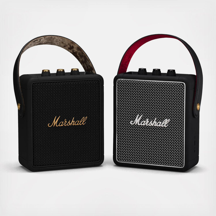 Marshall ストックウェル2 ブラック Marshall, Stockwell II Portable Speaker | Zola